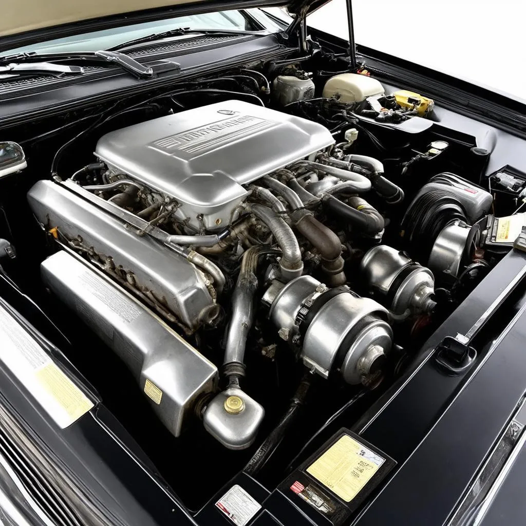 Classic V8 Engine Bay